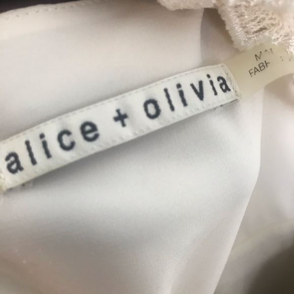 Alice + Olivia Leather Flare mini Dress - Picture 11 of 12